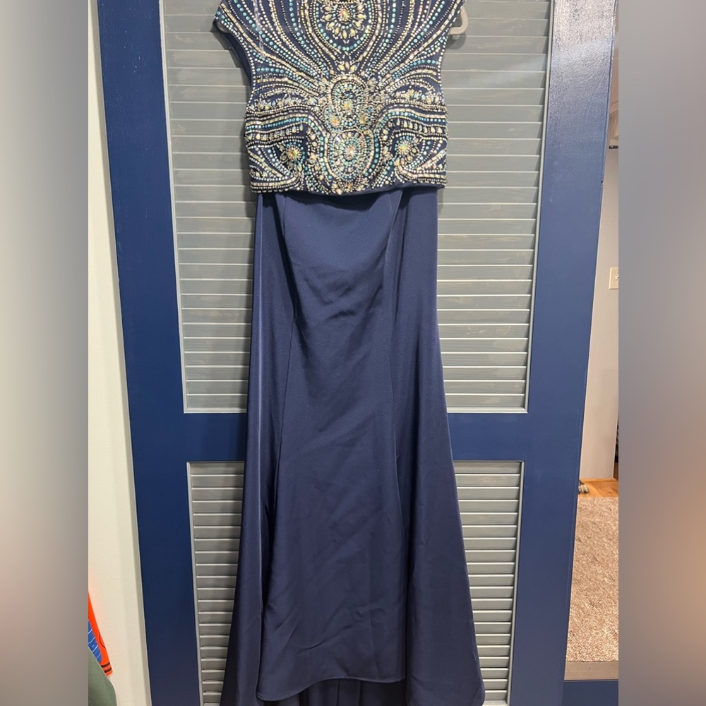 Two piece prom dress. Sz 10.